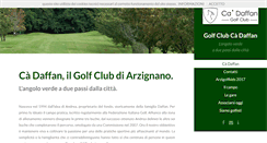 Desktop Screenshot of golfclubcadaffan.it