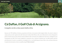 Tablet Screenshot of golfclubcadaffan.it